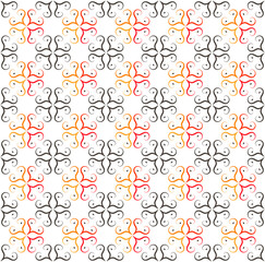 Colorful seamless pattern for design and background design.vector illustretion.