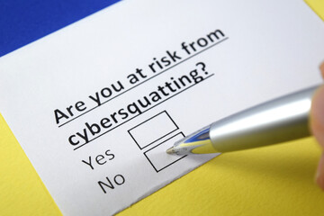 Obraz premium Questionnaire