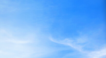 blue sky with beautiful natural white clouds