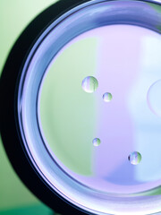 Abstract image of the oil babble