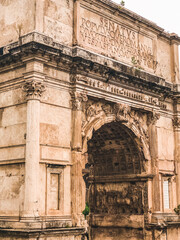 Obraz premium arch of constantine in rome