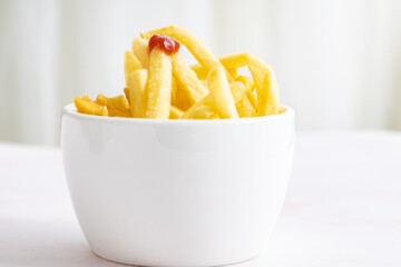 A simple French fries snack