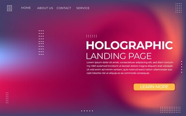 modern abstract liquid holographic color background. dynamic textured geometric elements design.can be used on posters,banner,web and any more
