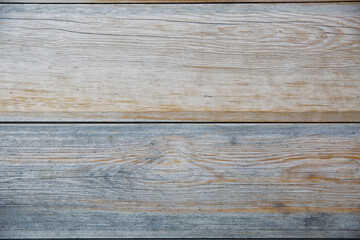 Horizontal wood texture background surface with natural pattern. Rustic wooden table or floor top view.