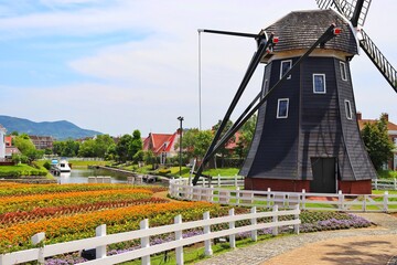 windmill in holland