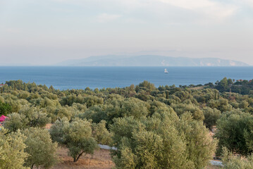 Greek islands beaches and rocks