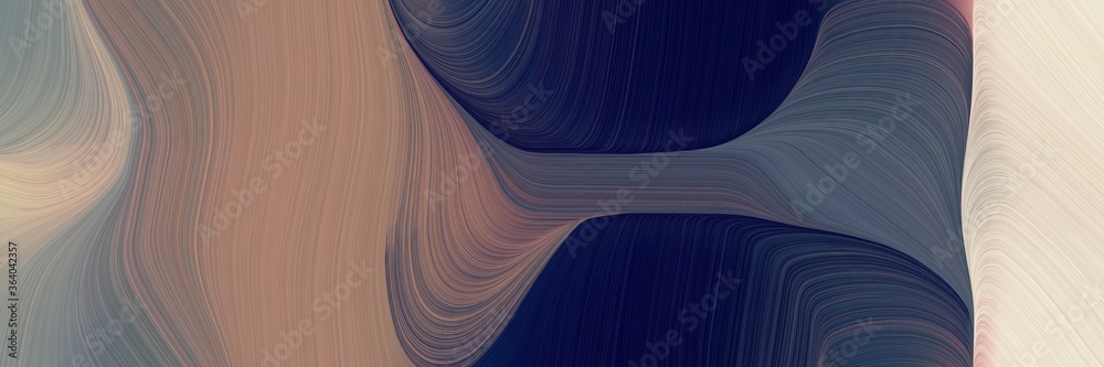 Poster dynamic colorful curves graphic with dark slate gray, pastel gray and gray gray colors. can be used 