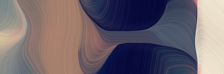 dynamic colorful curves graphic with dark slate gray, pastel gray and gray gray colors. can be used as header or banner