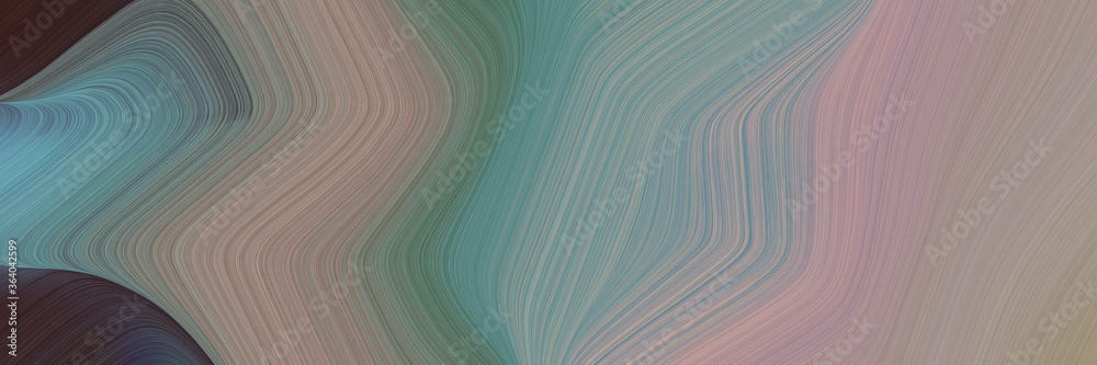 Poster creative colorful waves background with gray gray, dark slate gray and dim gray colors. can be used 