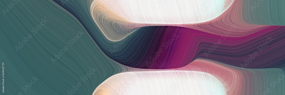 Poster dynamic colorful waves background with dim gray, dark slate gray and light gray colors. can be used as poster, card or background graphic