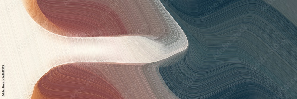 Aufkleber art colorful curves design with dim gray, antique white and dark slate gray colors. can be used as h