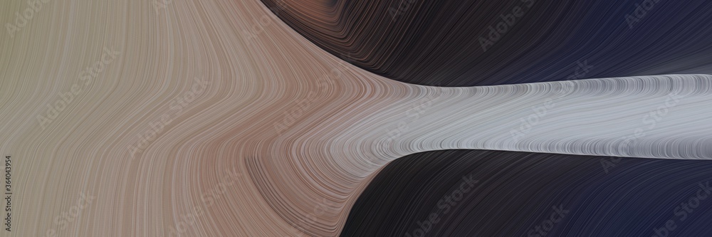 Poster motion colorful curves header design with gray gray, very dark blue and dark gray colors. can be use