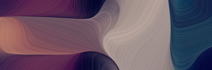 futuristic colorful curves background with old mauve, rosy brown and dim gray colors. can be used as header or banner