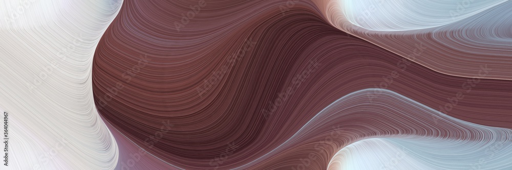 Poster liquid colorful curves header design with old mauve, light gray and dark gray colors. can be used as