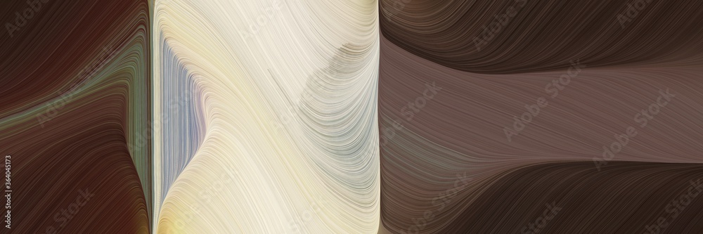 Poster flowing colorful waves backdrop with old mauve, pastel gray and light slate gray colors. can be used