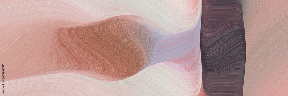 Poster liquid decorative waves graphic with tan, old mauve and light gray colors. can be used as header or 