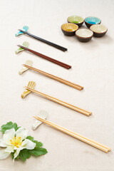 set of sushi dinnerware