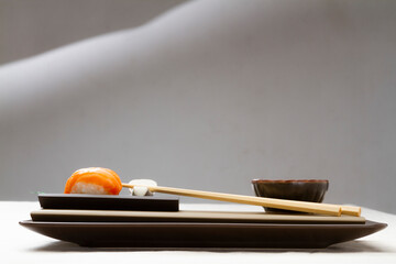 set of sushi dinnerware