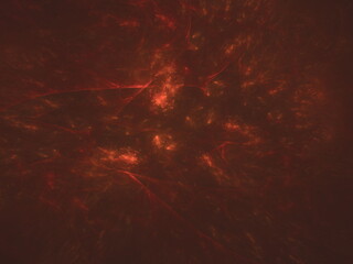 Abstract fractal art background in illustration space geometry. Colorful psychedelic background