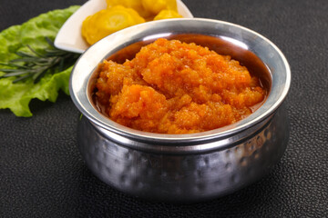 Zucchini squash caviar