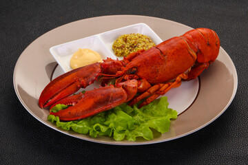 Luxury Lobster with sauce
