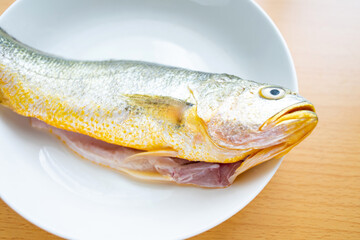 A fresh yellow croaker