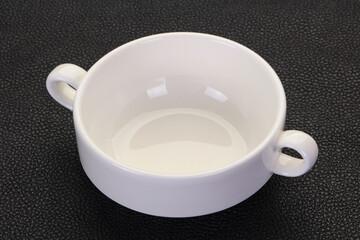 White porcelain bowl