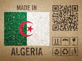 Cardboard made in Algeria