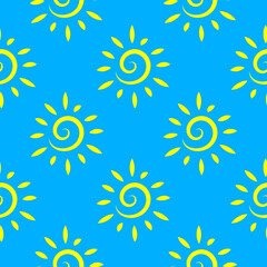 vector pattern of colorful circles for textile design