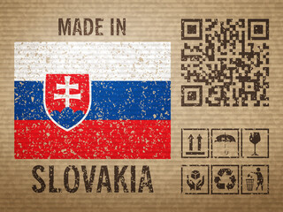 Cardboard made in Slovakia