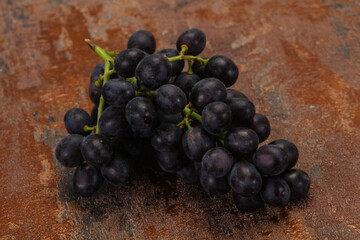 Fresh ripe sweet red grape