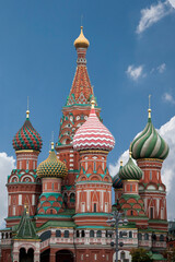 Fototapeta na wymiar Saint Basil Cathedral in Moscow, Russia
