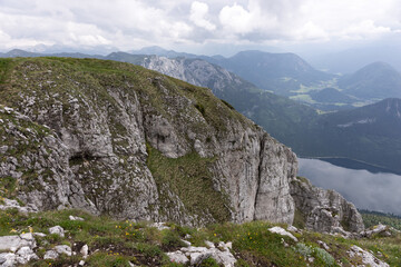 Fototapeta na wymiar Mountains in the Dead Mountains (Totes Gebirge) in Austria 