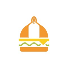 Buy Burger Logo design template, Burger bakery logo design vector