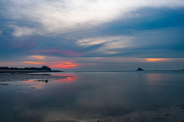 Dawn sea landscape
