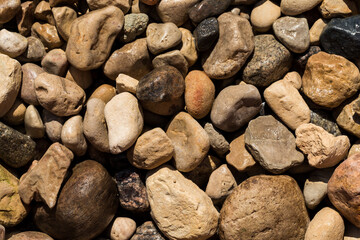 Wet Stone Pebbles Texture Or Stone Pebbles Background For Design