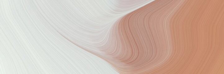 abstract moving header with light gray, rosy brown and tan colors. fluid curved lines with dynamic flowing waves and curves for poster or canvas
