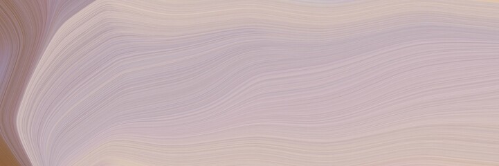 abstract flowing header with silver, pastel brown and gray gray colors. fluid curved lines with dynamic flowing waves and curves for poster or canvas