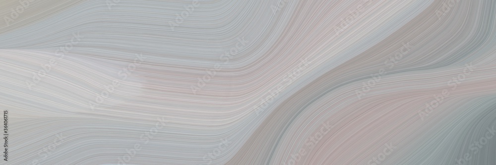 Poster abstract moving header design with ash gray, gray gray and light gray colors. fluid curved flowing w