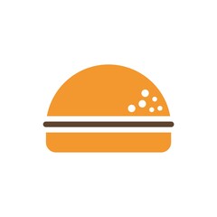 Burger Logo design template, Burger bakery logo design vector