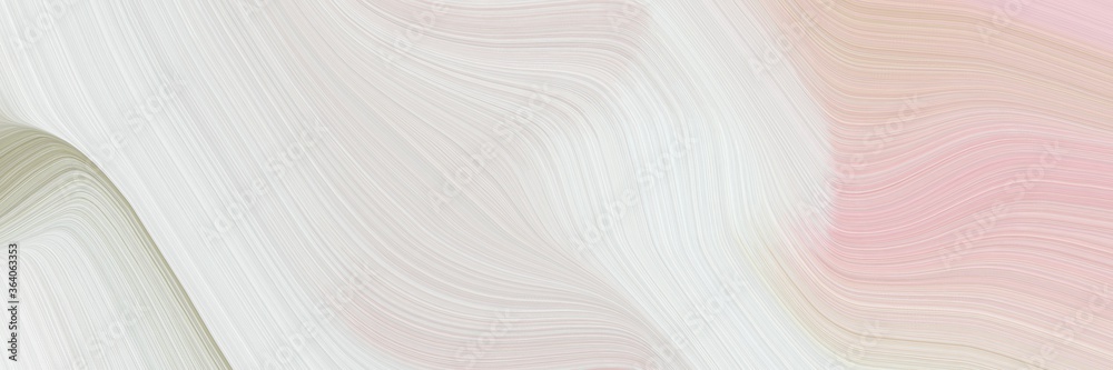 Poster abstract modern designed horizontal header with light gray, pastel gray and dark gray colors. fluid 