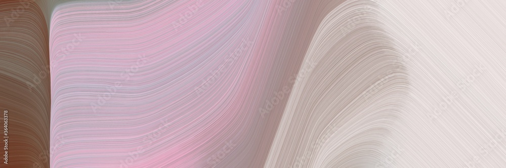 Poster abstract artistic designed horizontal header with silver, pastel brown and antique white colors. flu