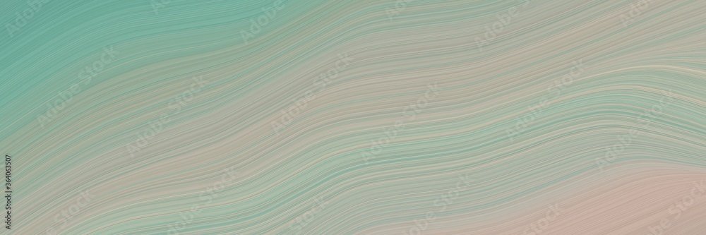 Aufkleber abstract surreal header with dark gray, cadet blue and dark sea green colors. fluid curved flowing w