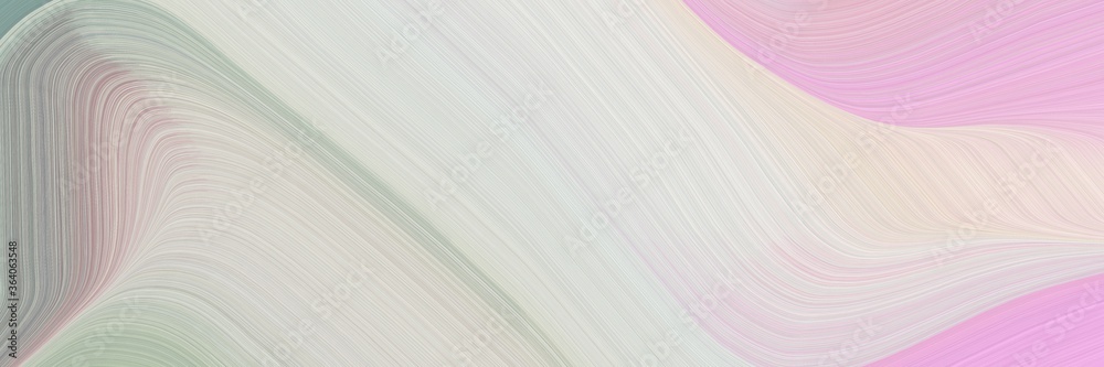 Aufkleber abstract surreal designed horizontal header with light gray, light slate gray and dark gray colors. 