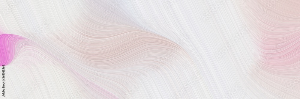 Aufkleber abstract surreal banner with antique white, lavender and plum colors. fluid curved lines with dynamic flowing waves and curves for poster or canvas