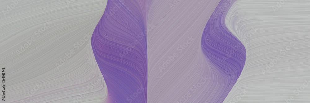 Aufkleber abstract moving header with dark gray, antique fuchsia and light slate gray colors. fluid curved lines with dynamic flowing waves and curves for poster or canvas