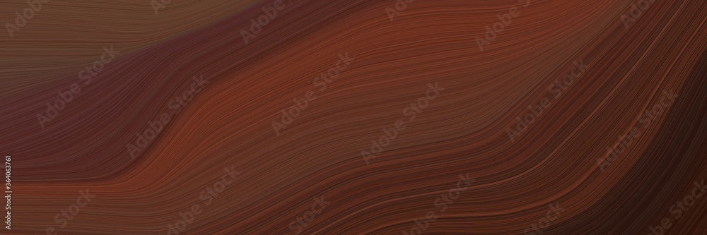 Poster abstract decorative designed horizontal banner with old mauve, very dark red and very dark pink colo