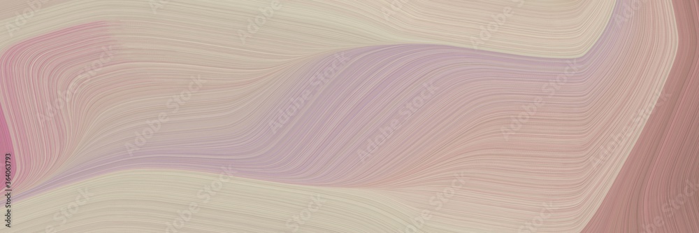 Aufkleber abstract decorative header design with ash gray, silver and antique fuchsia colors. fluid curved lin