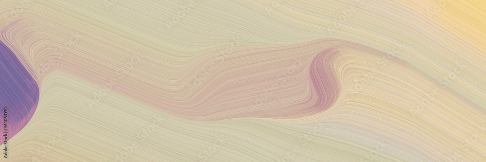 Poster abstract flowing header with pastel gray, slate gray and antique fuchsia colors. fluid curved flowing waves and curves for poster or canvas