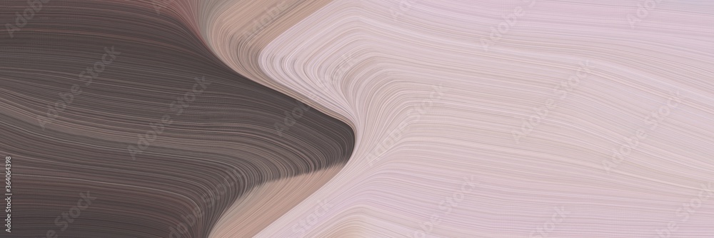 Leinwandbilder abstract dynamic designed horizontal header with old mauve, pastel gray and old lavender colors. flu